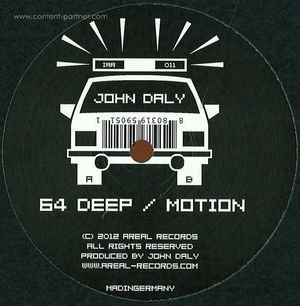 Cover for John Daly · 64 Deep / Motion (12&quot;) (2012)