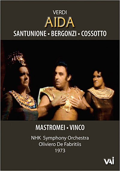 Verdi / Aida - Nhk So / De Fabritiis - Filmes - VAI - 0089948448396 - 29 de dezembro de 2008