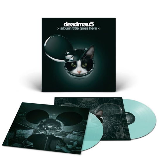 Cover for Deadmau5 · Album Title Goes Here (LP) [Clear Cyan Vinyl edition] (2024)