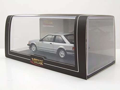 Cover for 1/43 1983 Ford Escort Mkiii Xr3i Right Hand Drive, Silver (MERCH)