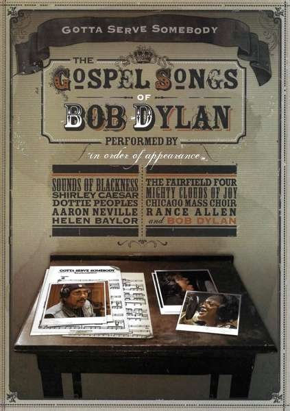 Cover for Bob Dylan · Gotta Serve Somebody: The Gospel Songs Of Bob Dylan (DVD) (2018)