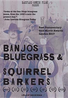 Cover for Banjos Bluegrass &amp; Squirrel Barkers · Banjos. Bluegrass &amp; Squirrel Barkers (DVD) (2019)