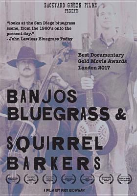 Cover for DVD · Banjos. Bluegrass &amp; Squirrel Barkers (DVD) (2019)