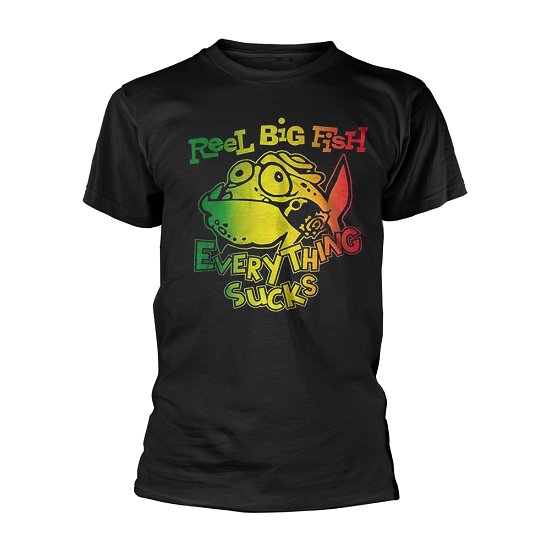 Cover for Reel Big Fish · Everything Sucks (T-shirt) [size M] [Black edition] (2018)