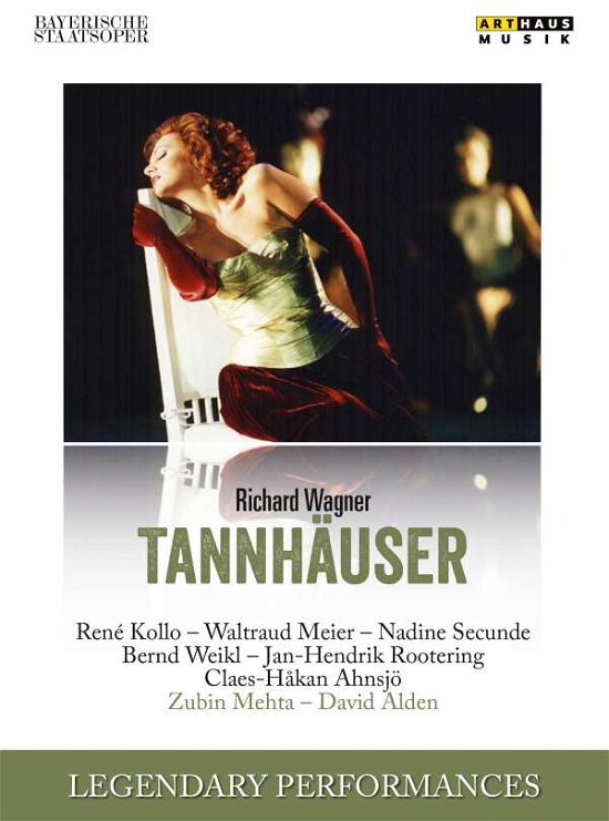 Wagner: Tannhauser - Kollo / Meier / Mehta - Filme - ARTHAUS - 0807280915396 - 28. August 2015