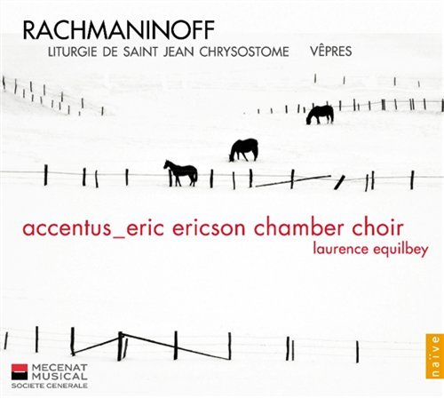 Litergy of St John Chrysostomus: Vespers - Rachmaninoff,sergei / Eric Ericson Choir - Musik - NAIVE - 0822186052396 - 16 november 2010