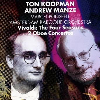 Cover for Koopman, Ton / manze, Andrew · Vivaldi:the Four Seasons (CD) (2019)