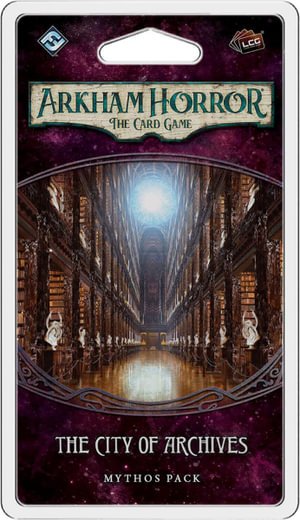Cover for Fantasy Flight Games · Arkham Horror: The Card Game - The City Of Archives (Legetøj)