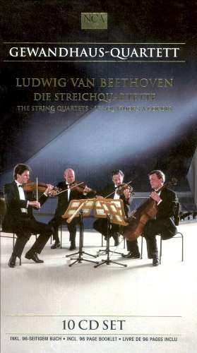 Cover for Gewandhaus-quartett · Beethoven:die Streichquartette (CD) (2005)