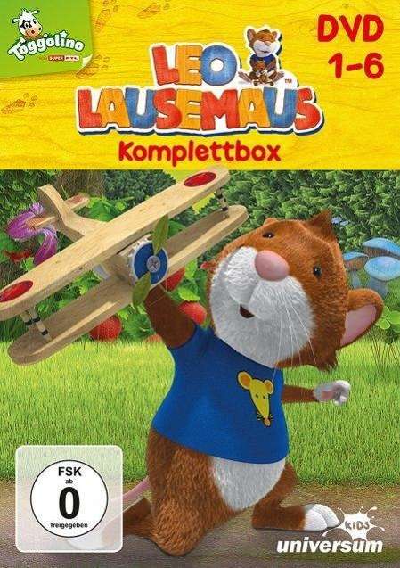 Cover for Leo Lausemaus Komplettbox Staffel 1 (DVD 1-6) (DVD) (2016)