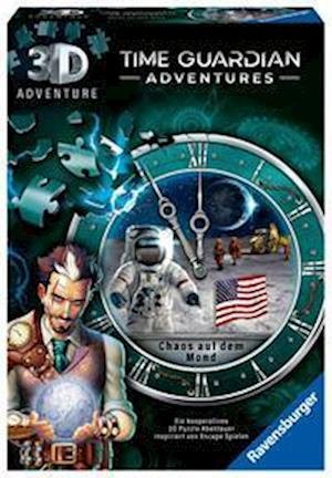 Cover for 3d Adventure · Time Guardian Adventures: Chaos Auf Dem Mond (MERCH)