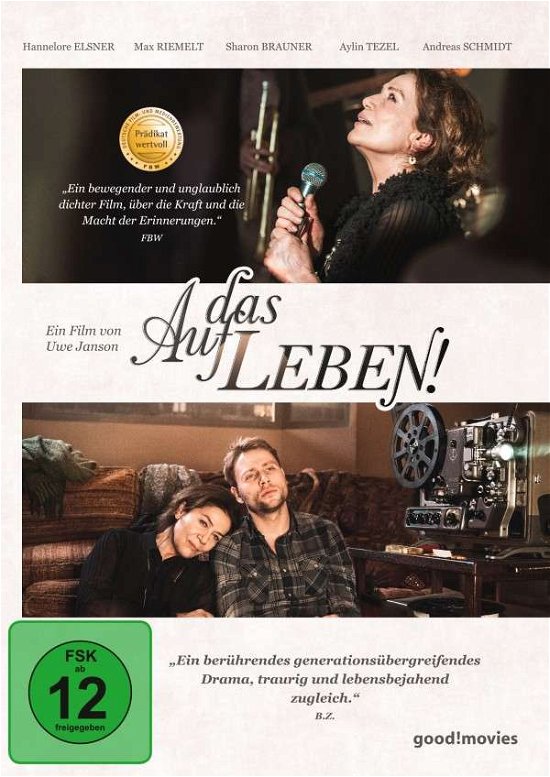 Auf Das Leben! - Hannelore Elsner - Filme - Indigo - 4015698001396 - 24. Juli 2015