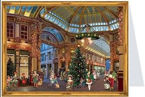 Postkarten-Adventskalender "Christmas Shopping" - Sandra Merkamp - Merchandise - Richard Sellmer Verlag - 4025985401396 - March 1, 2021