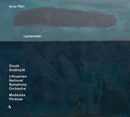 Arvo Part: Lamentate & Piano Works - Grazinyte / Pitrenas / Lnso - Musiikki - ACCENTUS MUSIC - 4260234832396 - perjantai 18. syyskuuta 2020