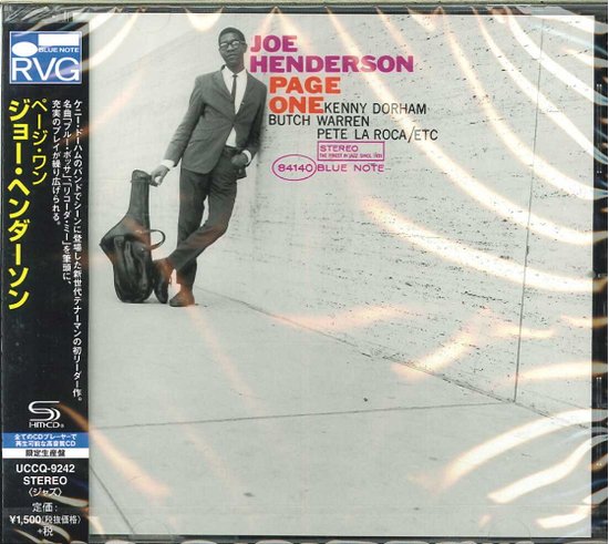 Cover for Joe Henderson · Page One (CD) [Japan Import edition] (2023)