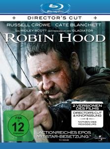 Cover for Russell Crowe,marc Strong,cate Blanchett · Robin Hood-directors Cut (Blu-ray) (2010)
