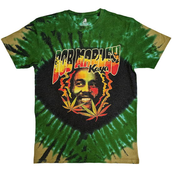 Bob Marley Unisex T-Shirt: Kaya Smoke (Wash Collection) - Bob Marley - Merchandise -  - 5056737267396 - July 22, 2024