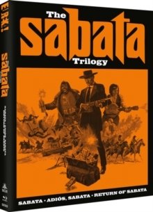 Cover for THE SABATA TRILOGY Eureka Classics Bluray · Sabata Trilogy (Blu-ray) (2021)