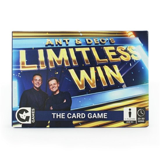 Cover for Ant and Decs Limitless Win Card Game Boardgames · Ant And Dec's Limitless Win Card Game (MERCH) (2024)