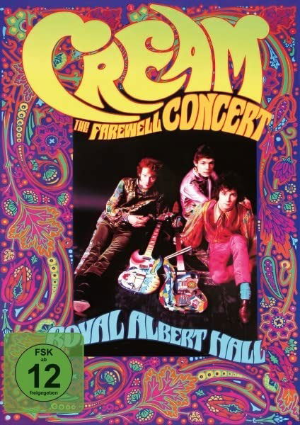 Farewell Concert 1968 - Cream - Películas - MIG - 5450162359396 - 14 de julio de 2023