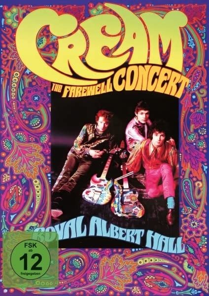 Farewell Concert 1968 - Cream - Filme - MIG - 5450162359396 - 14. Juli 2023