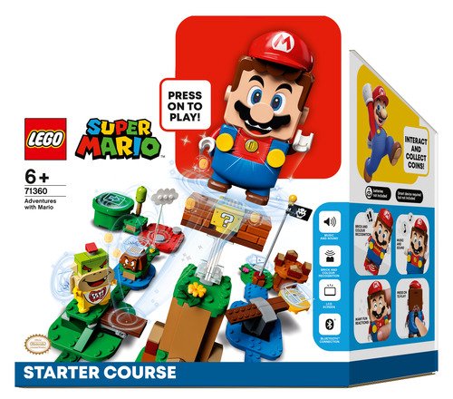 Cover for Lego · Avonturen met Mario starter set Lego (71360) (Legetøj)