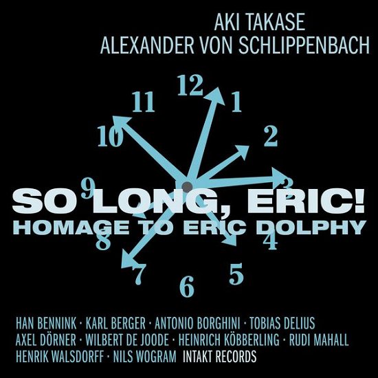 Cover for Takase, Aki &amp; Alexander V · So Long, Eric! (CD) (2008)