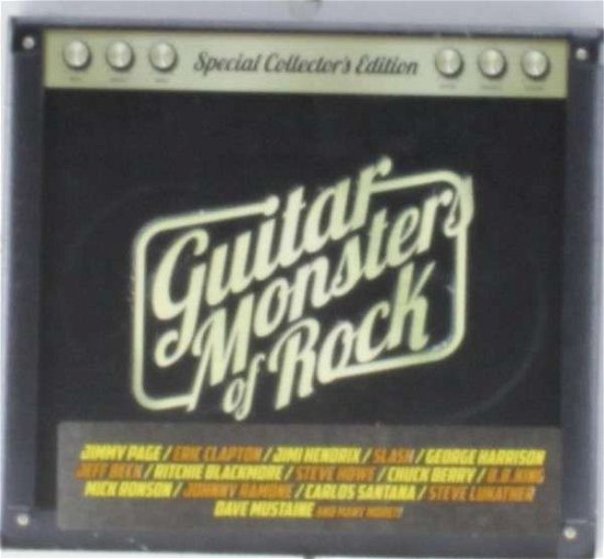 Cover for Varios Interpretes · Guitar Monsters of Rock (CD) [Special Collector's edition] [Digipak] (2014)