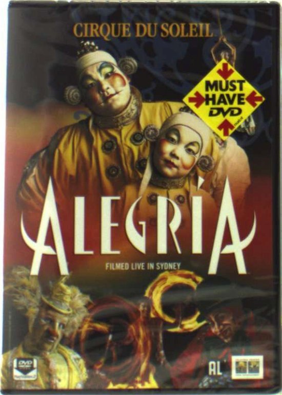 Cover for Cirque Du Soleil · Cirque du Soleil - Alegria (DVD) (2003)
