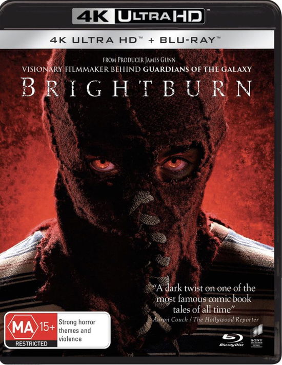 Brightburn (4k / Blu-ray) - Banks, Elizabeth, Denman, David, Dunn, Jackson A., Clinkscales, Abraham, Finlayson, Christian, Holland, Jennifer, Hunter, Emmie, Jones, Matt, Hagner, Meredith, Wahlstrom, Becky, Rosemore, Terence, Williams, Gregory Alan, Becka, Elizabeth, Humphrey, Annie - Movies - UNIVERSAL SONY PICTURES P/L - 9317731153396 - August 28, 2019