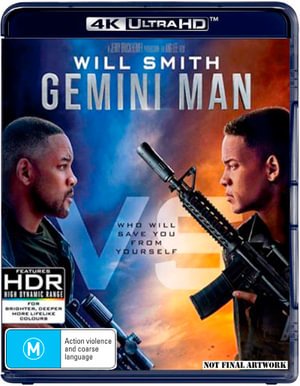 Cover for Gemini Man (4K UHD Blu-ray) (2021)