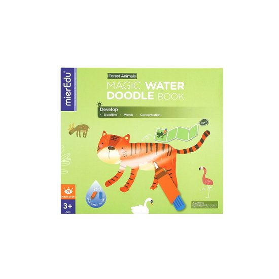 Magic Water Doodle Book - Forest Animals (me229d) - Mieredu - Fanituote -  - 9352801002396 - 