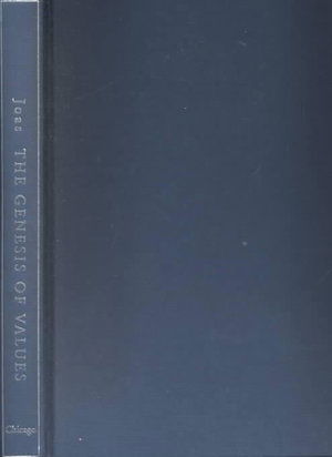 Cover for Hans Joas · The Genesis of Values (Hardcover Book) (2001)