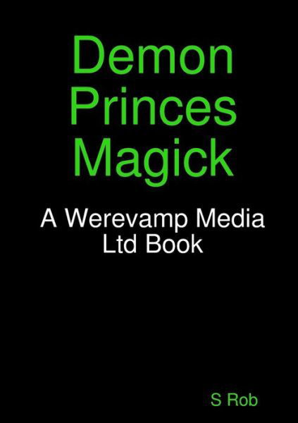 Cover for S Rob · Demon Princes Magick (Pocketbok) (2020)