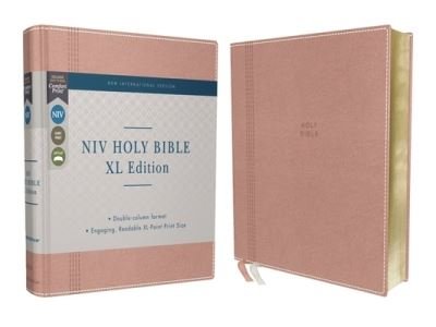 Cover for Zondervan · NIV, Holy Bible, XL Edition, Leathersoft, Pink, Comfort Print (Bog) (2020)