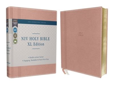 Cover for Zondervan · NIV, Holy Bible, XL Edition, Leathersoft, Pink, Comfort Print (Book) (2020)