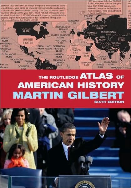 Cover for Martin Gilbert · The Routledge Atlas of American History - Routledge Historical Atlases (Paperback Bog) (2009)