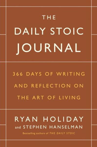 Cover for Ryan Holiday · Daily Stoic Journal (Hardcover bog) (2017)