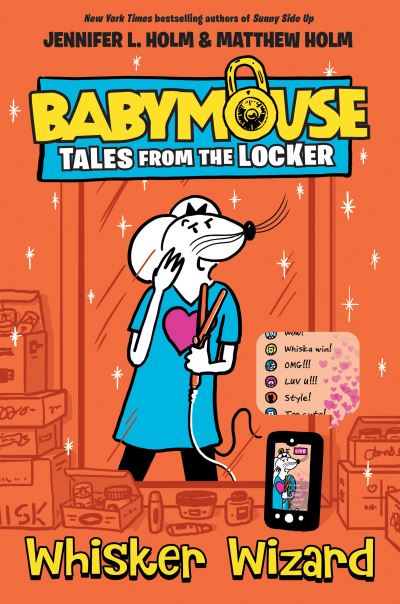 Whisker Wizard - Babymouse Tales from the Locker - Jennifer L. Holm - Książki - Random House Children's Books - 9780593119396 - 6 lipca 2021