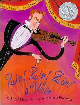 Cover for Lloyd Moss · Zin! Zin! Zin! a Violin (Caldecott Honor Book) (Hardcover bog) [Ex-library edition] (1995)