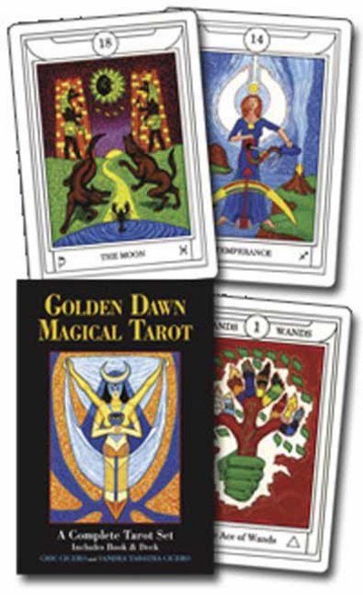Golden Dawn Magical Tarot - Chic Cicero - Książki - Llewellyn Publications,U.S. - 9780738723396 - 1 sierpnia 2018