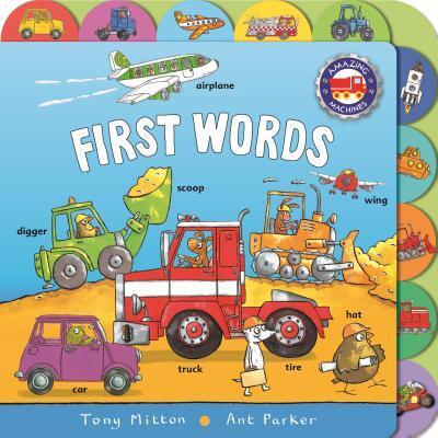 Cover for Tony Mitton · Amazing Machines First Words (Board book) (2018)