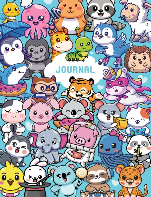 Cover for Editors of Chartwell Books · Kawaii Journal (Innbunden bok) (2024)