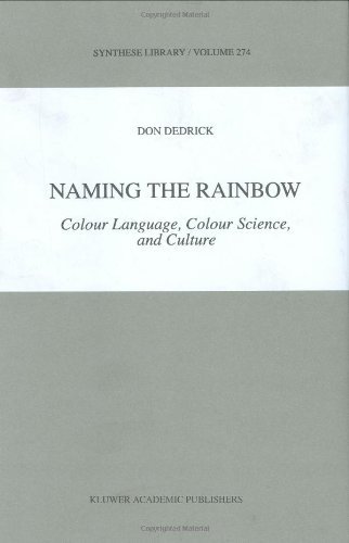 D. Dedrick · Naming the Rainbow: Colour Language, Colour Science, and Culture - Synthese Library (Hardcover bog) [1998 edition] (1998)