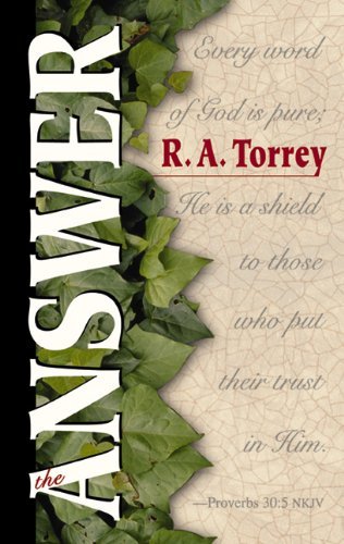 Cover for R.a. Torrey · The Answer (Pocketbok) (1999)
