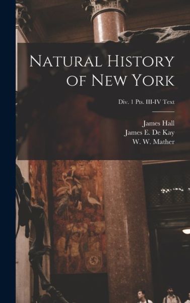 Cover for James 1811-1898 Hall · Natural History of New York; Div. 1 pts. III-IV Text (Hardcover Book) (2021)