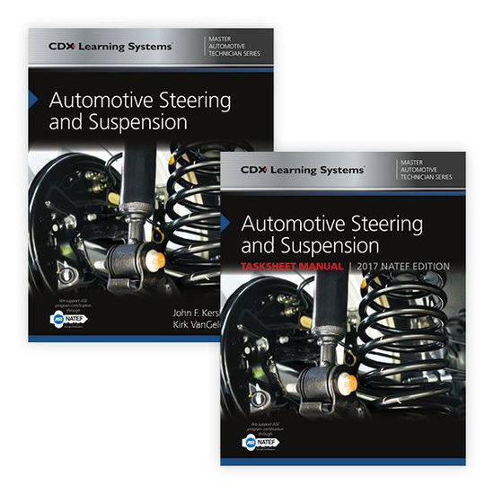 Cover for James Kerwin · Automotive Steering and Suspension with 1 Year Access to Automotive Steering and Suspension ONLINE (Hardcover Book) (2019)