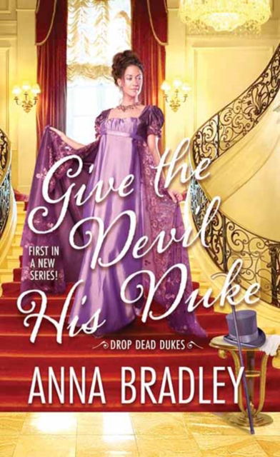 Cover for Anna Bradley · Give the Devil His Duke - DROP DEAD DUKES (#1) (Paperback Book) (2023)