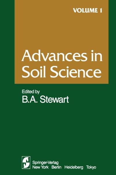 Cover for F T Bingham · Advances in Soil Science - Advances in Soil Science (Taschenbuch) [Softcover reprint of the original 1st ed. 1985 edition] (2011)