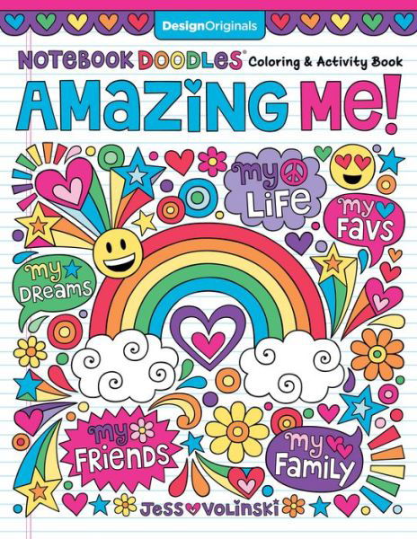 Notebook Doodles Amazing Me - Jess Volinski - Libros - Design Originals - 9781497203396 - 9 de enero de 2018